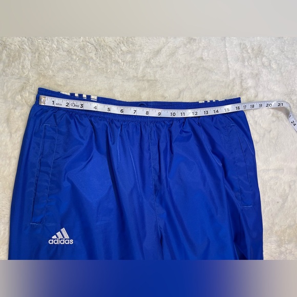 Vintage adidas size large blue & white jogger set - Picture 10 of 11